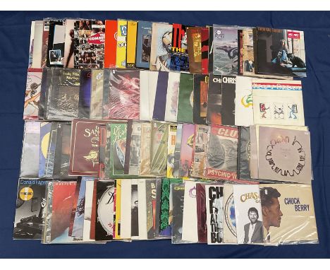 Quantity of vinyl records including Chas &amp; Dave 'Gold', Cinderella 'Night Songs', 'Long Cold Winter', Black Star Riders '