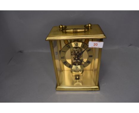 A skeleton style clock by S Haller Germany