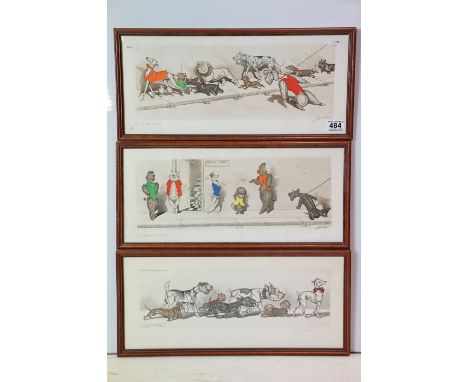 Boris O'Klein (1893 – 1985), three, comprising: Oh! Liberte Cherie, signed in pencil lower right and titled lower left, Tu Vi