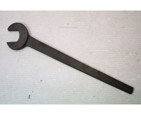 Very large 'BSW 2' railway spanner, approx 81cm long 