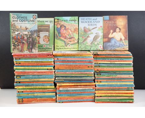 Books - A collection of vintage hardback Ladybird books to include fiction and non-fiction examples 