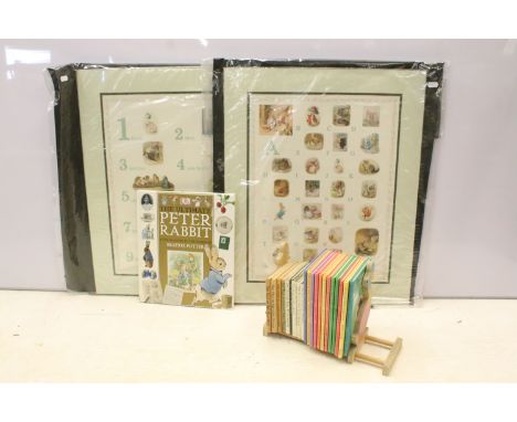 Beatrix Potter mounted alphabet and numbers nursery posters, The Ultimate Peter Rabbit book, Jemima Puddleduck book trough/en