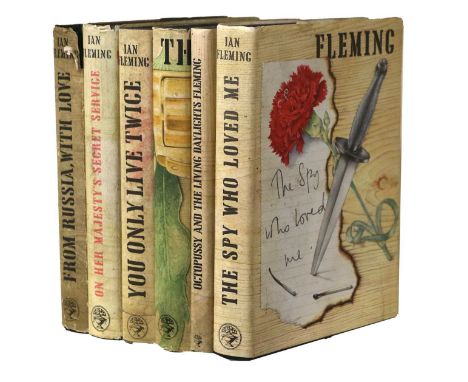Fleming (Ian)From Russia, With Love, Jonathan Cape, 1957, first edition, torn dust jacket (priced 13s. 6d.);On Her Majesty's 