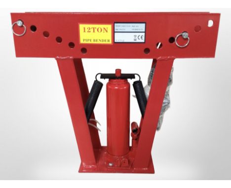 A 12-ton pipe bender.