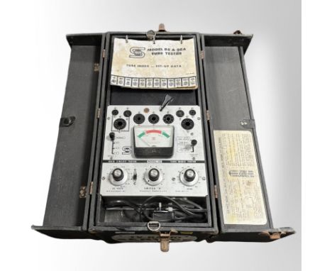 A Seco model 88 tube tester, in carry case.