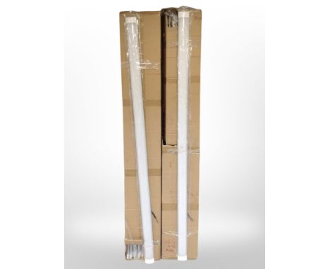 Two boxes containing LED lighting strips measuring 180cm long.
