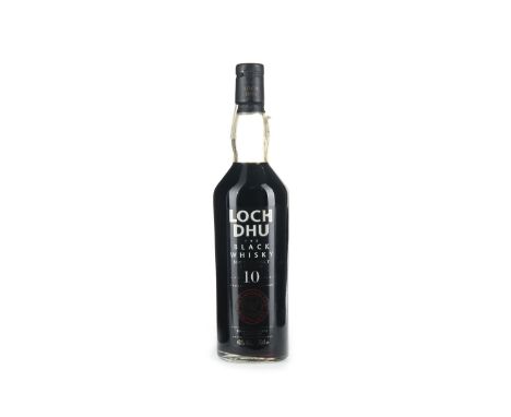 LOCH DHU 'THE BLACK WHISKY' AGED 10 YEARS Single Malt Scotch Whisky. 70cl, 40% volume
