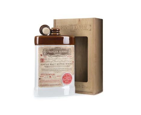 MACALLAN PREMIER BARREL AGED 8 YEARS Single Malt Scotch Whisky One of 150 decanters. 700ml, 46% volume, ceramic decanter in w