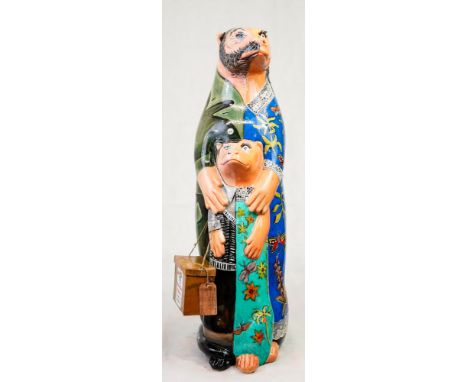 Lot No: 67 - Ref No: 060 My Otter Half By Alan Cotton &amp; Phil Creek  After the otters had been distributed to artists, the