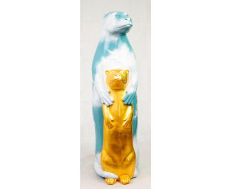 Lot No: 76 - Ref No: 072 Our Present, Their Future By Loz Atkinson  Our Present, Their Future is hand painted with a day drea