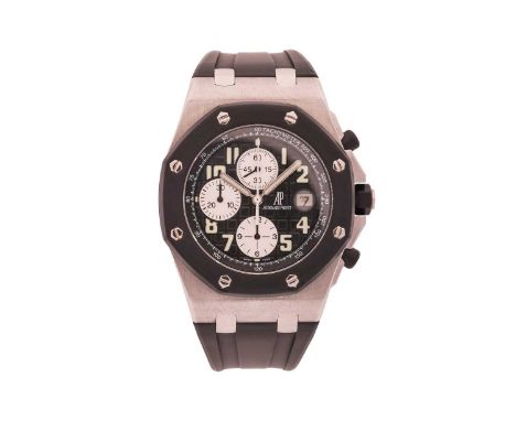 An Audemars Piguet Royal Oak Offshore ChronographModel: 25940SK.OO.D002CA.01Case No. F09961Year: 2000sCase Material: Brushed 