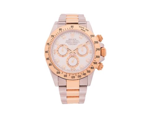 A Rolex Daytona Cosmograph Gentleman's WristwatchModel: 116523Case No. 8943S622Year: 2000sCase Material: Stainless Steel and 