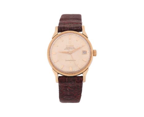 An Omega Constellation Gentleman's WristwatchModel: 168.005Serial: 24421296Year: 1960sCase Material: Stainless Steel Gold Pla