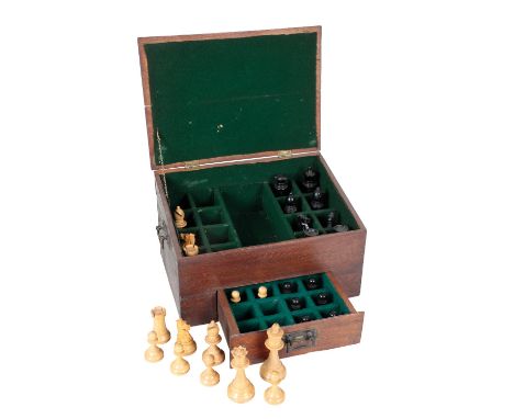 Antique English Chess Sets, 1750 to 1850