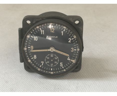 Kienzle German military aircraft cockpit clock