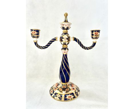 Royal crown derby? candlestick Height 26 cm