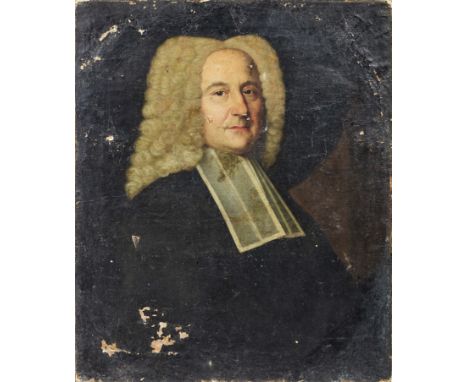 ECOLE FRANCAISE DU XVIIIe SIECLEPortrait d'un procureur huile sur toile76 x 62cm (29 15/16 x 24 7/16in).Footnotes:FRENCH SCHO