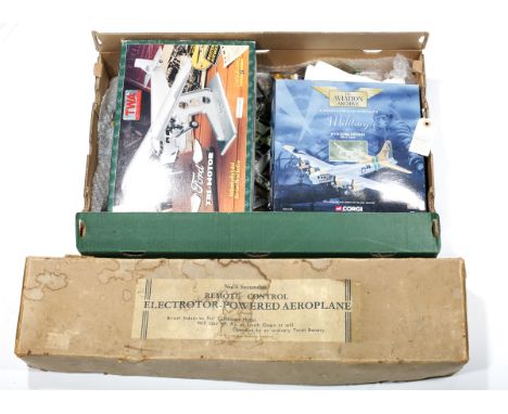 A quantity of unboxed aircraft by various makes. Including examples by Dinky, Corgi, Matchbox, etc. Types include; Gloster Ja
