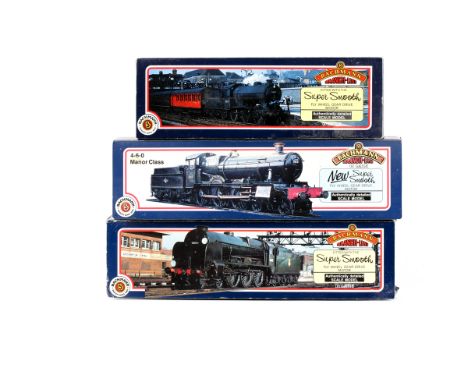 3 Bachmann Branch-Line steam tender locomotives. A BR Lord Nelson class 4-6-0 RN30861 31-403 in lined Brunswick Green livery.