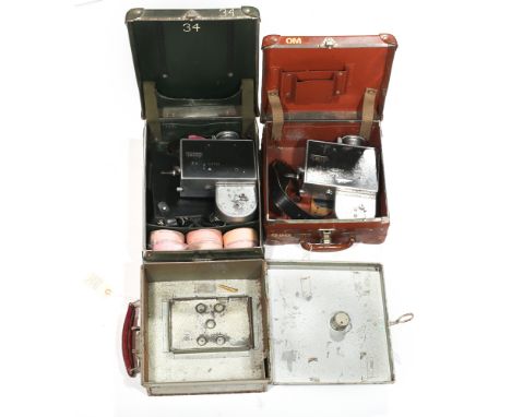 2 Setright bus conductors ticket machines. An example stamped Oct56 as used by West Midlands Transport, with strap and back p