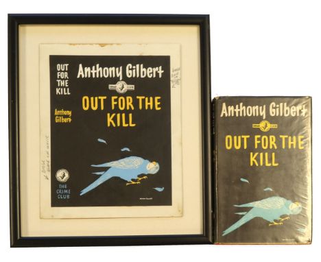 William Randell (British, 20th Century), original Collins artwork for 'Out for the Kill' by Anthony Gilbert, 1960 for the Cri