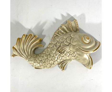 A Clarice Cliff Newport Pottery Company.&nbsp; Fish wall pocket 29cm tall.&nbsp; In good condition