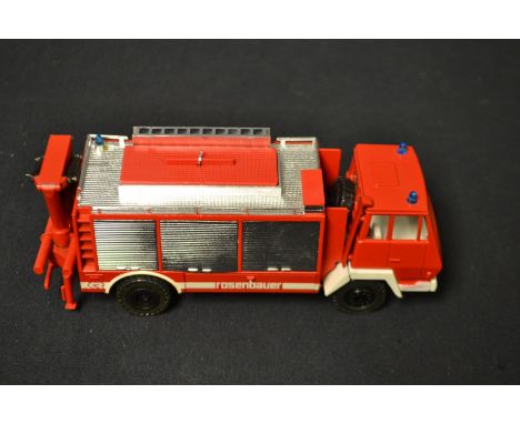 Conrad Toys - a Steyr 91 Rosenbauer Fire Engine, No3490, unboxed