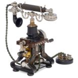 Skelett-Telephon "L.M. Ericsson AC200", 1892