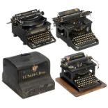 3 mechanische Schreibmaschinen