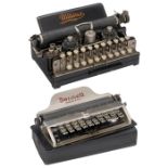 2 Schreibmaschinen "Ultima" und "Bennett"