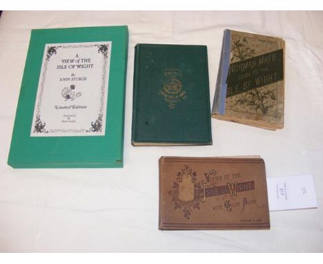 A Nelson View of The Isle of Wight guide book, together with three others