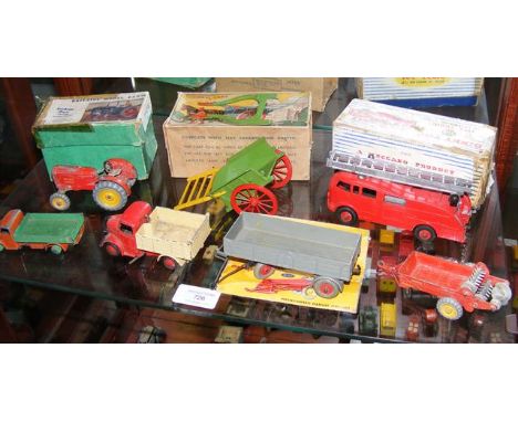 Vintage Dinky and other die cast model vehicles 