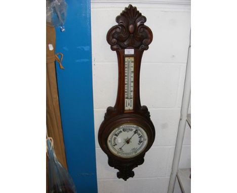 An aneroid barometer 