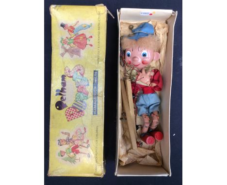 A lovely vintage Noddy Pelham Puppet in good condition, some ageing and minor play wear, chip to ear. Together in its origina