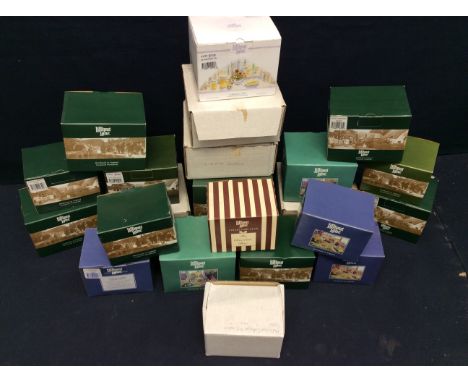 A large collection of Lilliput Lane models of various Styles and shapes all gift boxed to include Kensington3 Gardens, Jewel 