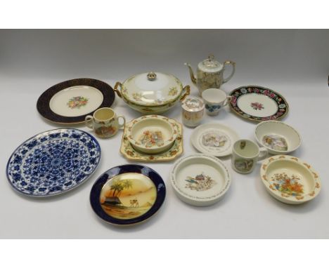 A large collection of china , mid 20th Century, to include Royal Albert tea set, other Staffordshire china tea sets, decorati