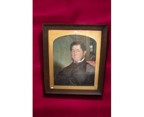 F.P. Langley (19th century), Portrait of a Victorian Gentleman, oil on board, signed lower right, dated 1871, 52.5cm x 65cm, 
