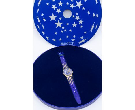 1991 Swatch watch "Hocus Pocus", in tin and complete.