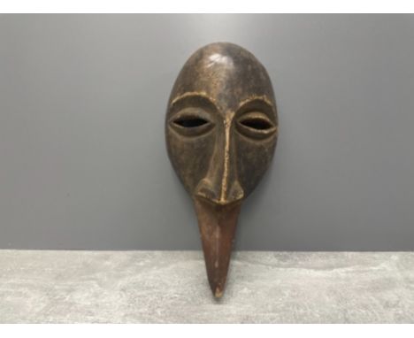 AFRICAN DAN MAOU MASK MID 20TH CENTURY IVORY COAST