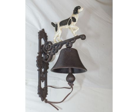 A cast Springer Spaniel bell