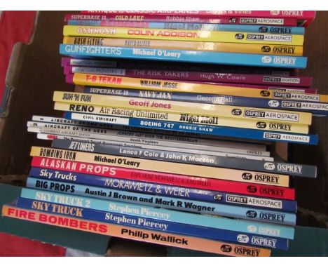 comprising 26 Osprey publications including Boeing 747,sky truck,Sky truck 2,big props,Sky trucks,Alaskan props,Superbase 15 
