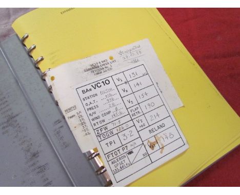 Expanded Check List for the VC10 K Mk 2 for aircraft ZA141