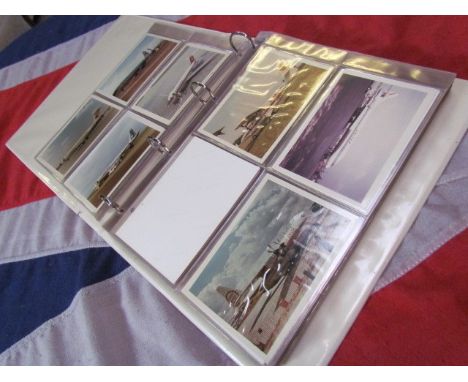 in an album containing around 175 photos mainly 5 x 3 inches and contains Propliners, Early Jet Airliners and a smaller numbe