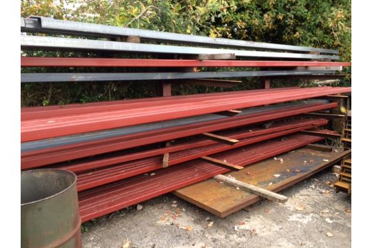 Steel Framed Building 80ft Long X 40 Ft Wide X 13ft 6inches Eaves 12 