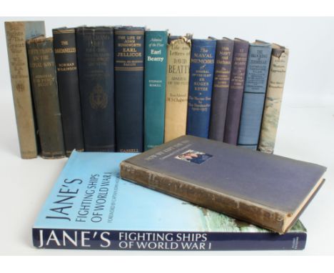 WWI Royal Navy biography and autobiography, 14 volumes:
CHALMERS, William Scott - The Life and Letters of David Beatty (Hodde