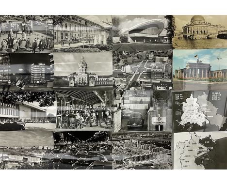 Collection of photographs of German views mainly  from the 1930s and 1940s including Potsdamer Platz, Brandenburg Gate, Check