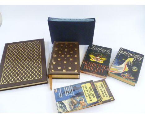 Steinbeck, John&nbsp; "Of Mice and Men", the Eastern Press 1977, Collectors Edition, full crushed morocco with gilt decoratio