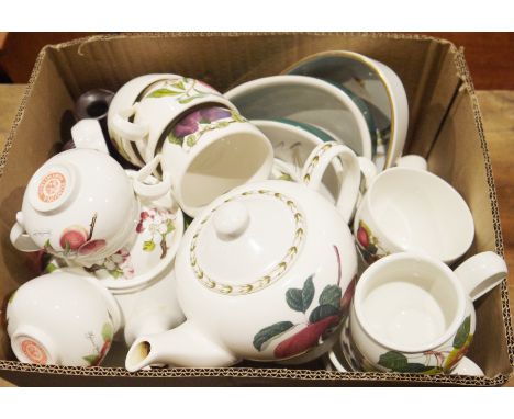 A quantity of assorted ceramics to include a Wedgewood Jasperware milk jug, Portmeirion Pomona part tea service and other ite