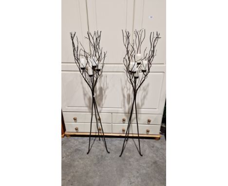 Pair of tripod candlestands&nbsp;in the form of branches (2)&nbsp;

Property of Dunkirk Manor, Theescombe, Stroud