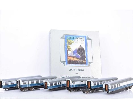THE FOLLOWING 50 LOTS ARE FROM THE ACE ARCHIVE DUPLICATE COLLECTION ACE Trains 0 Gauge West Riding Limited LNER blue/grey 6-C